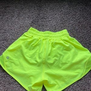 Lululemon Highlighter Yellow Hotty Hot